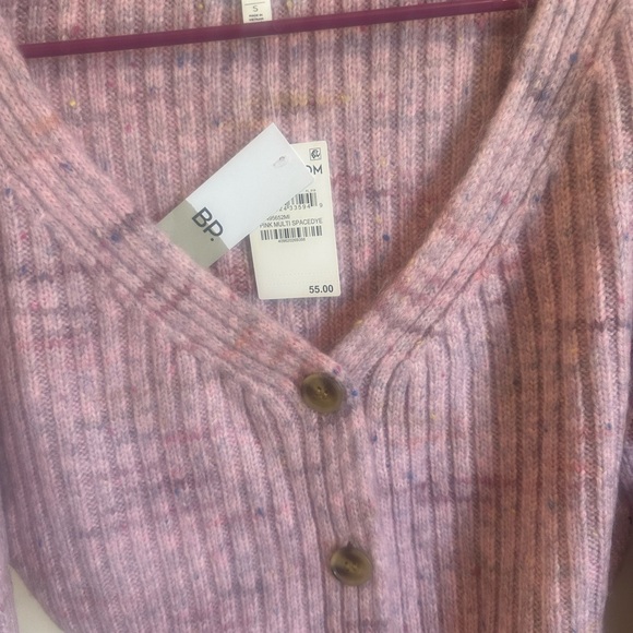 BP Women's Pink Cardigan Sweater - Picture 1 of 2